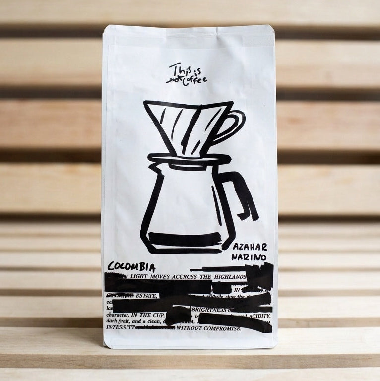 THISISnotCOFFEE Colombia Azahar Nariño coffee bag