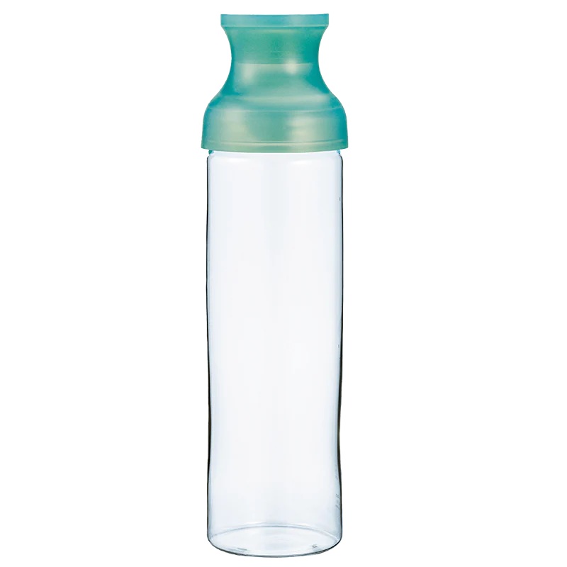 Hario Filter-In Carafe 1000ml cold brew tea brewer in transparent green — THISISnotCOFFEE