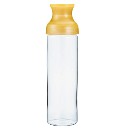 Hario Filter-In Carafe 1000ml cold brew tea brewer in transparent yellow — THISISnotCOFFEE